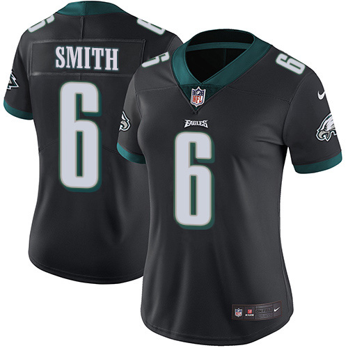 Eagles #6 DeVonta Smith Black Alternate Women's Stitched Vapor Untouchable Limited Jersey cheap jerseys for sale - CheapJerseys.Shop