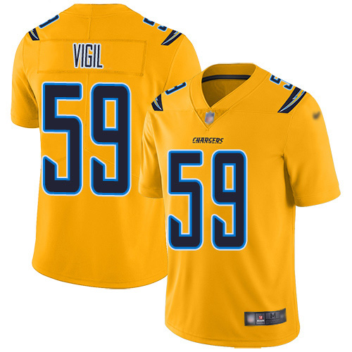 Los Angeles Chargers #59 Nick Vigil Gold Youth Stitched Limited Inverted Legend Jersey Youth cheap jerseys for sale - CheapJerseys.Shop