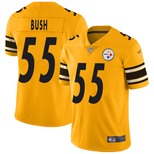 Pittsburgh Steelers #55 Devin Bush Gold Youth Stitched Limited Inverted Legend Jersey Youth cheap jerseys for sale - CheapJerseys.Shop