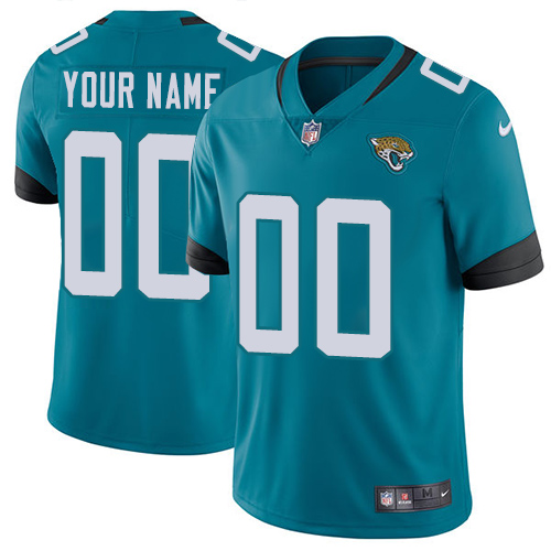 Jacksonville Jaguars Customized Teal Green Team Color Stitched Vapor Untouchable Limited Youth Jersey cheap jerseys for sale - CheapJerseys.Shop