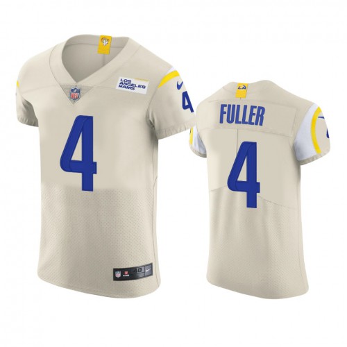 Los Angeles Los Angeles Rams #4 Jordan Fuller Men's Vapor Elite Player Jersey - Bone Men's cheap jerseys for sale - CheapJerseys.Shop