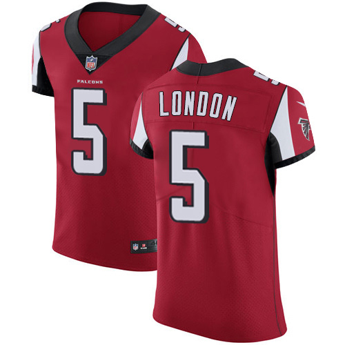 Falcons #5 Drake London Red Team Color Men's Stitched Vapor Untouchable Elite Jersey cheap jerseys for sale - CheapJerseys.Shop