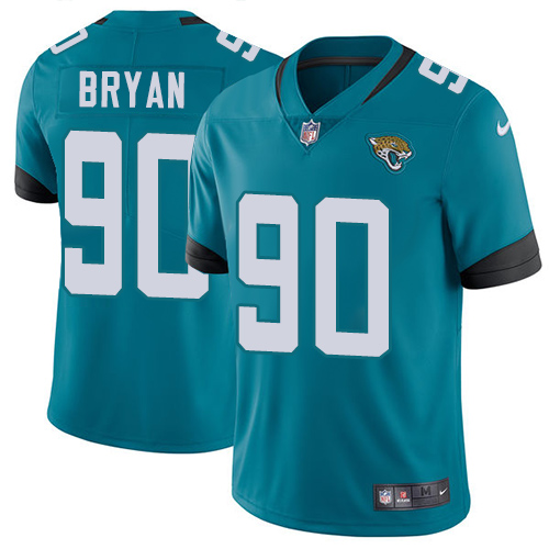 Jacksonville Jaguars #90 Taven Bryan Teal Green Alternate Youth Stitched Vapor Untouchable Limited Jersey Youth cheap jerseys for sale - CheapJerseys.Shop