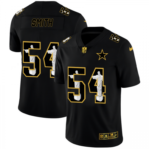 Dallas Dallas Cowboys #54 Jaylon Smith Carbon Black Vapor Cristo Redentor Limited Jersey Men's cheap jerseys for sale - CheapJerseys.Shop