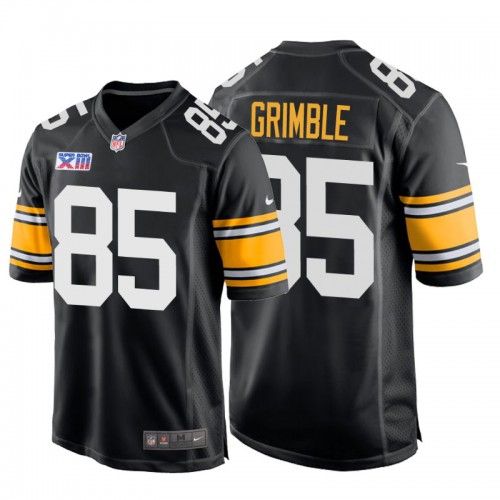 Pittsburgh Steelers #85 Xavier Grimble Super Bowl XIII 1978 Retro Game Jersey Black Men's cheap jerseys for sale - CheapJerseys.Shop