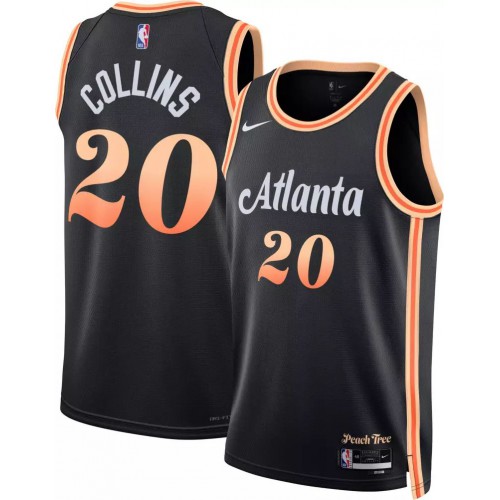 Atlanta Atlanta Hawks #11 Trae Young Unisex Black 2022-23 Swingman Jersey - City Edition Mens cheap jerseys for sale - CheapJerseys.Shop