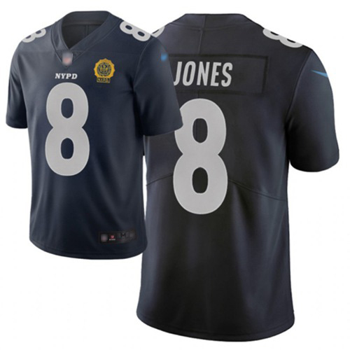 Giants #8 Daniel Jones Navy Men's Stitched Limited City Edition Jersey cheap jerseys for sale - CheapJerseys.Shop