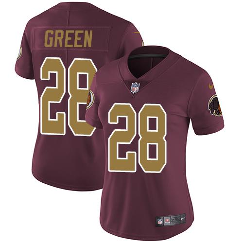 Washington Commanders #28 Darrell Green Burgundy Red Alternate Women's Stitched Vapor Untouchable Limited Jersey Womens cheap jerseys for sale - CheapJerseys.Shop
