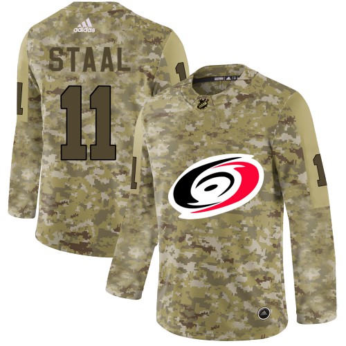 Carolina Hurricanes #11 Jordan Staal Camo Authentic Stitched Jersey Men's cheap jerseys for sale - CheapJerseys.Shop
