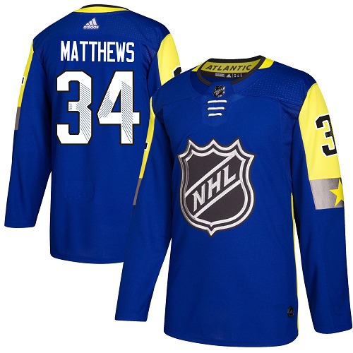 Maple Toronto Maple Leafs #34 Auston Matthews Royal 2018 All-Star Atlantic Division Authentic Stitched Youth Jersey Youth cheap jerseys for sale - CheapJerseys.Shop