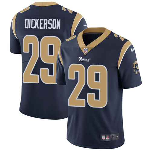 Rams #29 Eric Dickerson Navy Blue Team Color Men's Stitched Vapor Untouchable Limited Jersey cheap jerseys for sale - CheapJerseys.Shop