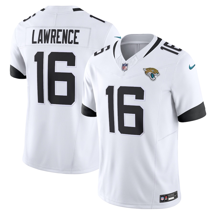 Jacksonville Jaguars #16 Trevor Lawrence Men's White Vapor F.U.S.E. Limited Jersey cheap jerseys for sale - CheapJerseys.Shop