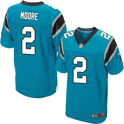 Panthers #2 DJ Moore Blue Alternate Men's Stitched New Elite Jersey cheap jerseys for sale - CheapJerseys.Shop