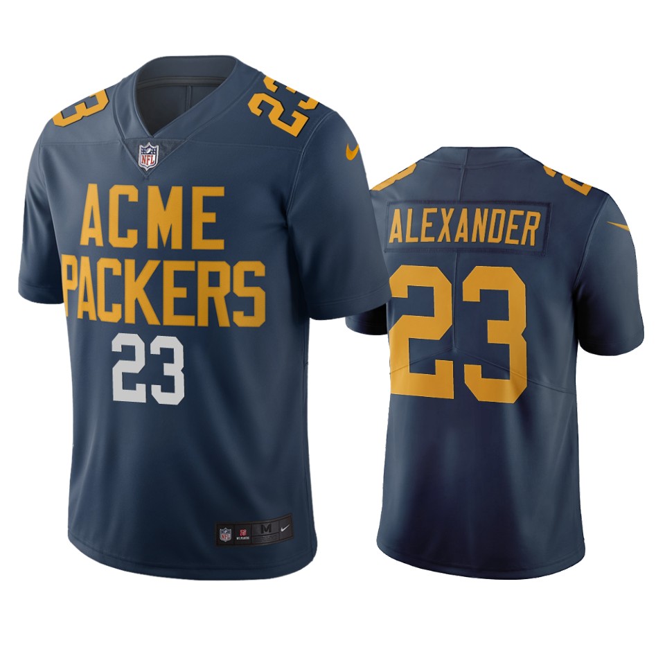 Green Bay Packers #23 Jaire Alexander Navy Vapor Limited City Edition Jersey cheap jerseys for sale - CheapJerseys.Shop