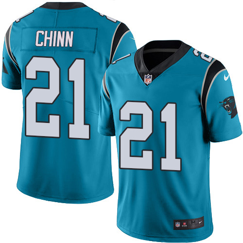 Panthers #21 Jeremy Chinn Blue Youth Stitched Limited Rush Jersey cheap jerseys for sale - CheapJerseys.Shop