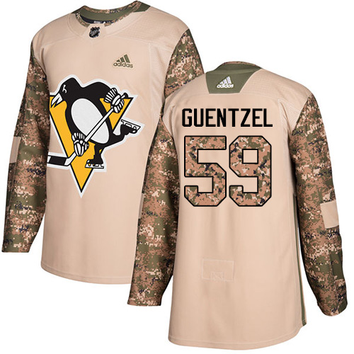 Pittsburgh Penguins #59 Jake Guentzel Camo Authentic 2017 Veterans Day Stitched Youth Jersey Youth cheap jerseys for sale - CheapJerseys.Shop