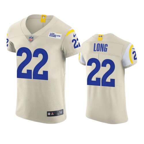 Los Angeles Los Angeles Rams #22 David Long Men's Vapor Elite Player Jersey - Bone Men's cheap jerseys for sale - CheapJerseys.Shop