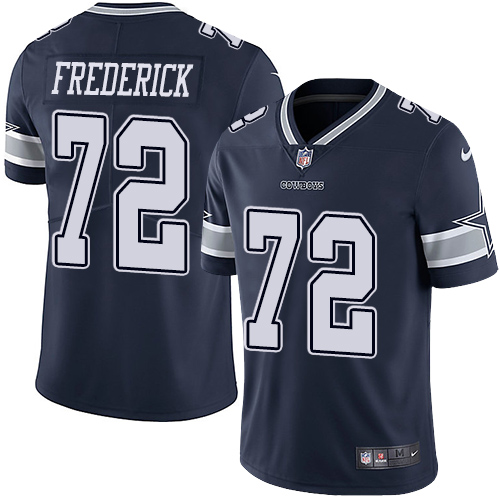 Dallas Cowboys #72 Travis Frederick Navy Blue Team Color Men's Stitched Vapor Untouchable Limited Jersey Men's cheap jerseys for sale - CheapJerseys.Shop