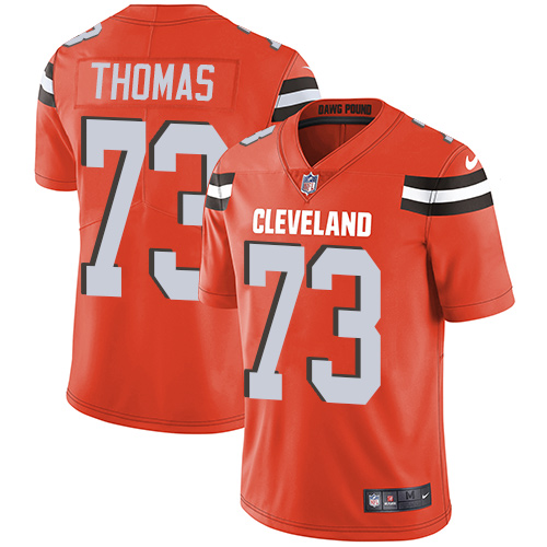 Browns #73 Joe Thomas Orange Alternate Youth Stitched Vapor Untouchable Limited Jersey cheap jerseys for sale - CheapJerseys.Shop
