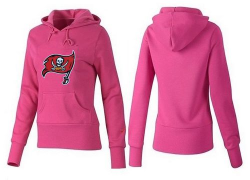Women's Tampa Bay Buccaneers Logo Pullover Hoodie Pink cheap jerseys for sale - CheapJerseys.Shop