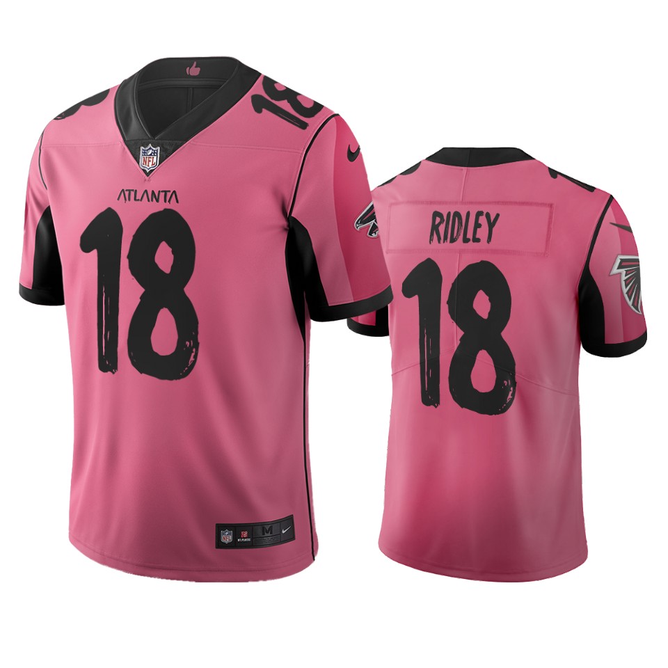 Atlanta Falcons #18 Calvin Ridley Pink Vapor Limited City Edition Jersey cheap jerseys for sale - CheapJerseys.Shop