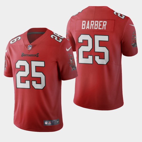 Tampa Bay Tampa Bay Buccaneers #25 Peyton Barber Red Men's 2020 Vapor Limited Jersey Men's cheap jerseys for sale - CheapJerseys.Shop
