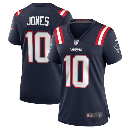 Women's Mac Jones Navy New England Patriots Player Game Jersey cheap jerseys for sale - CheapJerseys.Shop