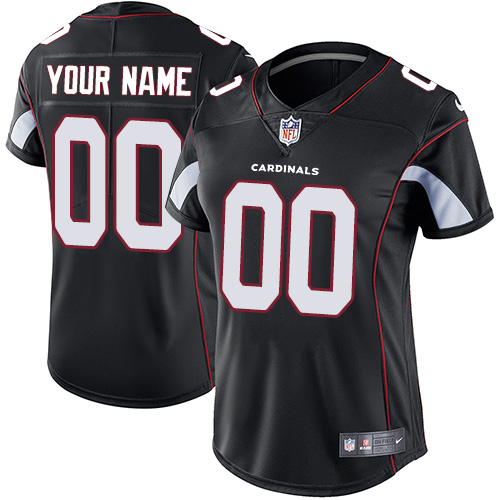 Arizona Cardinals Customized Black Alternate Stitched Vapor Untouchable Limited Women's Jersey cheap jerseys for sale - CheapJerseys.Shop