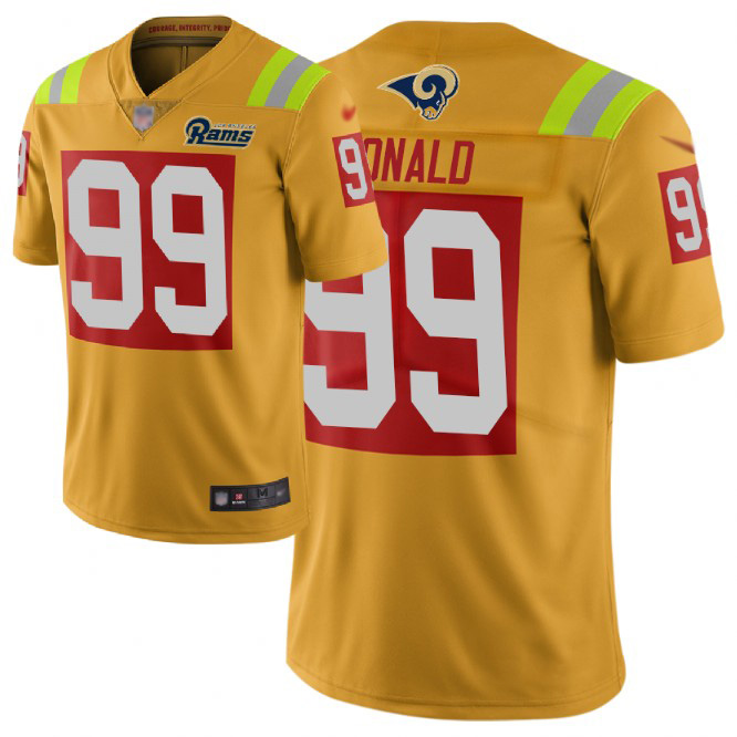 Rams #99 Aaron Donald Gold Men's Stitched Limited City Edition Jersey cheap jerseys for sale - CheapJerseys.Shop