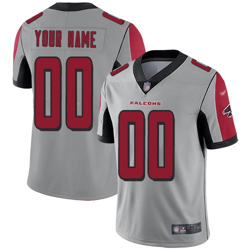 Atlanta Falcons Customized Silver Men's Stitched Limited Inverted Legend Jersey cheap jerseys for sale - CheapJerseys.Shop