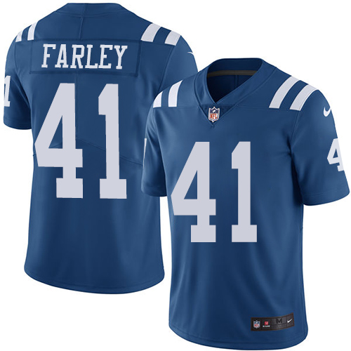 Indianapolis Colts #41 Matthias Farley Royal Blue Youth Stitched Limited Rush Jersey Youth cheap jerseys for sale - CheapJerseys.Shop