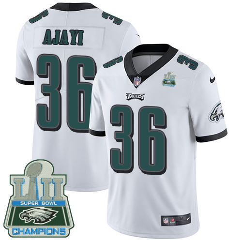 Philadelphia Eagles #36 Jay Ajayi White Super Bowl LII Champions Youth Stitched Vapor Untouchable Limited Jersey Youth cheap jerseys for sale - CheapJerseys.Shop
