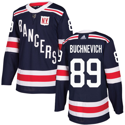 New York Rangers #89 Pavel Buchnevich Navy Blue Authentic 2018 Winter Classic Stitched Jersey Men's cheap jerseys for sale - CheapJerseys.Shop