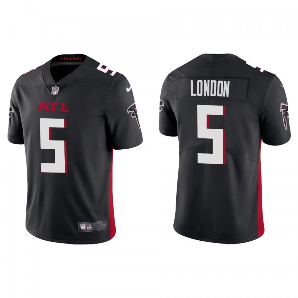 Youth Atlanta Falcons #5 Drake London Black Vapor Untouchable Limited Stitched Jersey cheap jerseys for sale - CheapJerseys.Shop