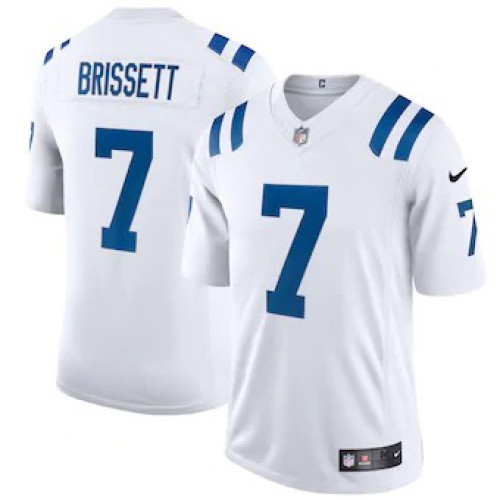 Indianapolis Indianapolis Colts #7 Jacoby Brissett Men's White 2020 Vapor Limited Jersey Men's cheap jerseys for sale - CheapJerseys.Shop
