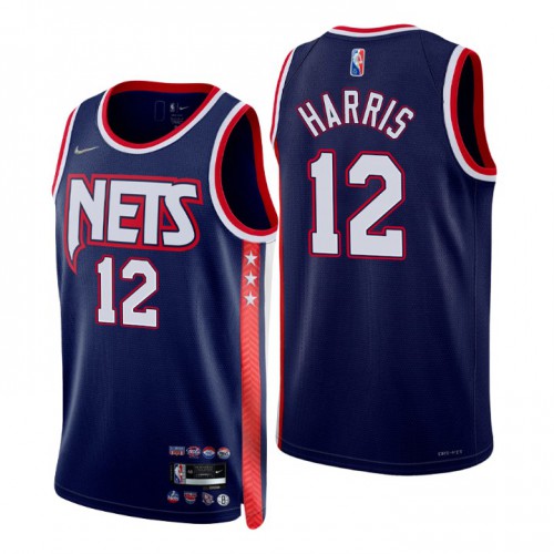 Brooklyn Brooklyn Nets #12 Joe Harris Mens Navy 2021/22 Swingman Jersey - City Edition Mens cheap jerseys for sale - CheapJerseys.Shop