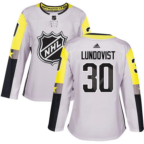 New York Rangers #30 Henrik Lundqvist Gray 2018 All-Star Metro Division Authentic Women's Stitched Jersey Womens cheap jerseys for sale - CheapJerseys.Shop