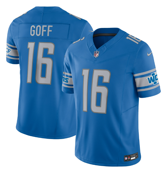 Jared Goff Detroit Lions Vapor F.U.S.E. Limited Jersey – Blue cheap jerseys for sale - CheapJerseys.Shop