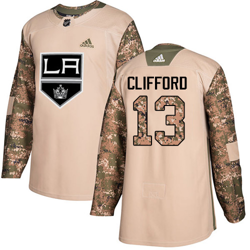 Los Angeles Kings #13 Kyle Clifford Camo Authentic 2017 Veterans Day Stitched Jersey Men's cheap jerseys for sale - CheapJerseys.Shop