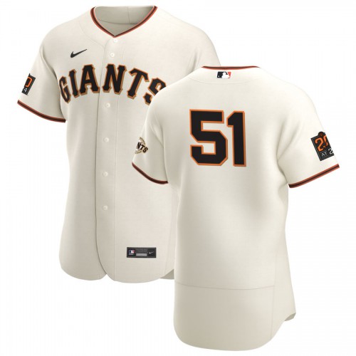San Francisco San Francisco Giants #51 Conner Menez Men's Cream Home 2020 Authentic 20 at 24 Patch Player Jersey Men's cheap jerseys for sale - CheapJerseys.Shop