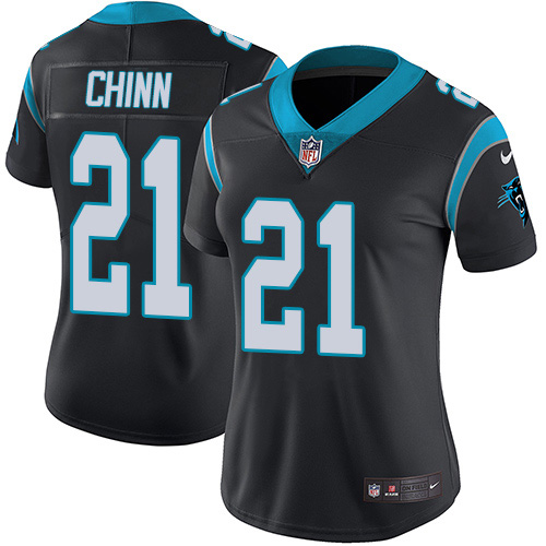 Panthers #21 Jeremy Chinn Black Team Color Women's Stitched Vapor Untouchable Limited Jersey cheap jerseys for sale - CheapJerseys.Shop