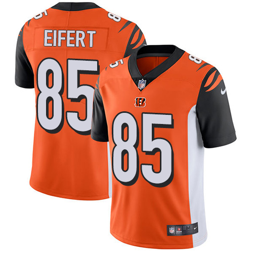 Cincinnati Bengals #85 Tyler Eifert Orange Alternate Youth Stitched Vapor Untouchable Limited Jersey Youth cheap jerseys for sale - CheapJerseys.Shop
