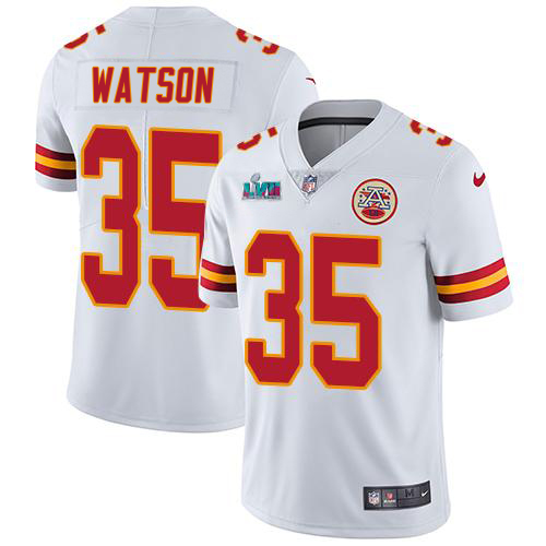 Chiefs #35 Jaylen Watson White Super Bowl LVII Patch Youth Stitched Vapor Untouchable Limited Jersey cheap jerseys for sale - CheapJerseys.Shop