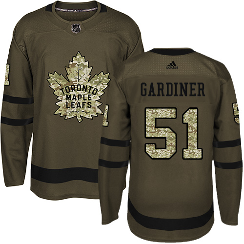 Maple Toronto Maple Leafs #51 Jake Gardiner Green Salute to Service Stitched Jersey Men's cheap jerseys for sale - CheapJerseys.Shop