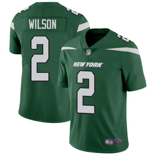 Jets #2 Zach Wilson Green Team Color Youth Stitched Vapor Untouchable Limited Jersey cheap jerseys for sale - CheapJerseys.Shop