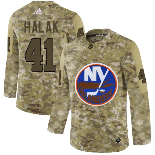 New York Islanders #41 Jaroslav Halak Camo Authentic Stitched Jersey Men's cheap jerseys for sale - CheapJerseys.Shop
