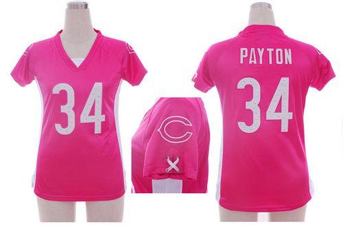 Bears #34 Walter Payton Pink Draft Him Name & Number Top Women's Stitched Elite Jersey cheap jerseys for sale - CheapJerseys.Shop