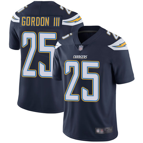 Los Angeles Chargers #25 Melvin Gordon III Navy Blue Team Color Men's Stitched Vapor Untouchable Limited Jersey Men's cheap jerseys for sale - CheapJerseys.Shop
