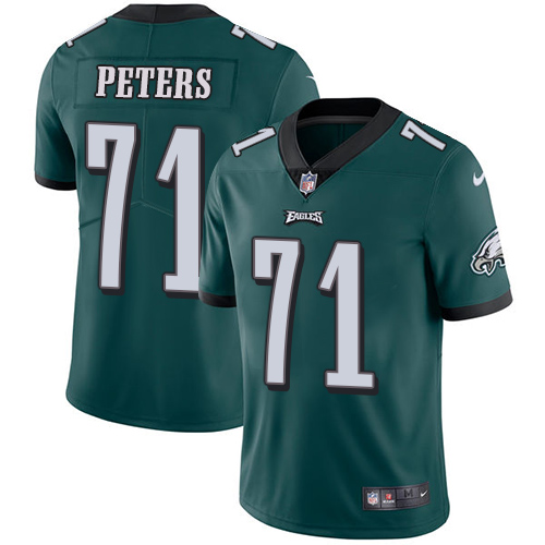 Philadelphia Eagles #71 Jason Peters Midnight Green Team Color Youth Stitched Vapor Untouchable Limited Jersey Youth cheap jerseys for sale - CheapJerseys.Shop