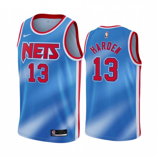 Brooklyn Nets #13 James Harden Blue Womens Swingman Classic Edition Jersey Womens cheap jerseys for sale - CheapJerseys.Shop